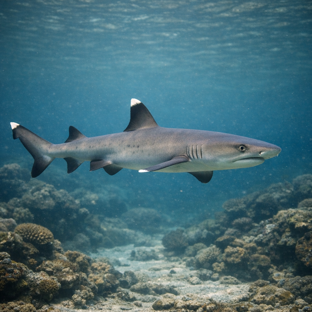 Whitetip reef shark: Facts, Records, and How to Catch Them | FishyAF Species #