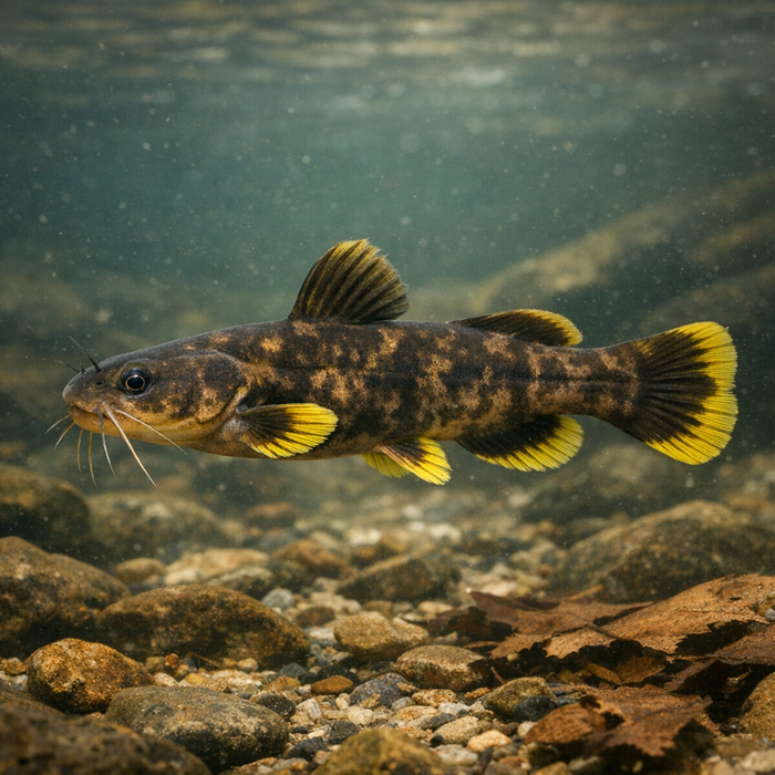 Yellowfin madtom: Facts, Records, and How to Catch Them | FishyAF Species #