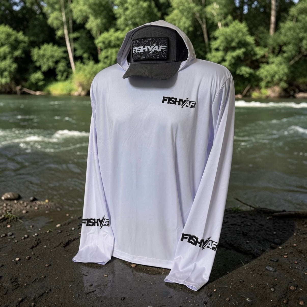 FishyAF ‘Insult’ UPF 50 Performance Hoodie