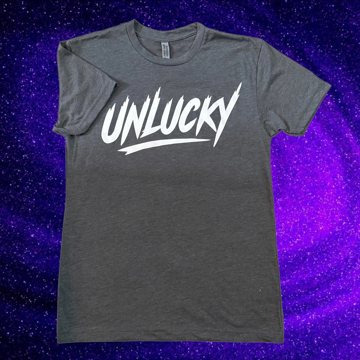 UNLUCKY Tee - Heavy Metal Grey