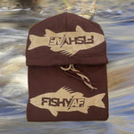 <span style="color: #ff2a00;"><strong>*SAVE $25*</strong></span> - FishyAF Silhouette Hoodie - Brown