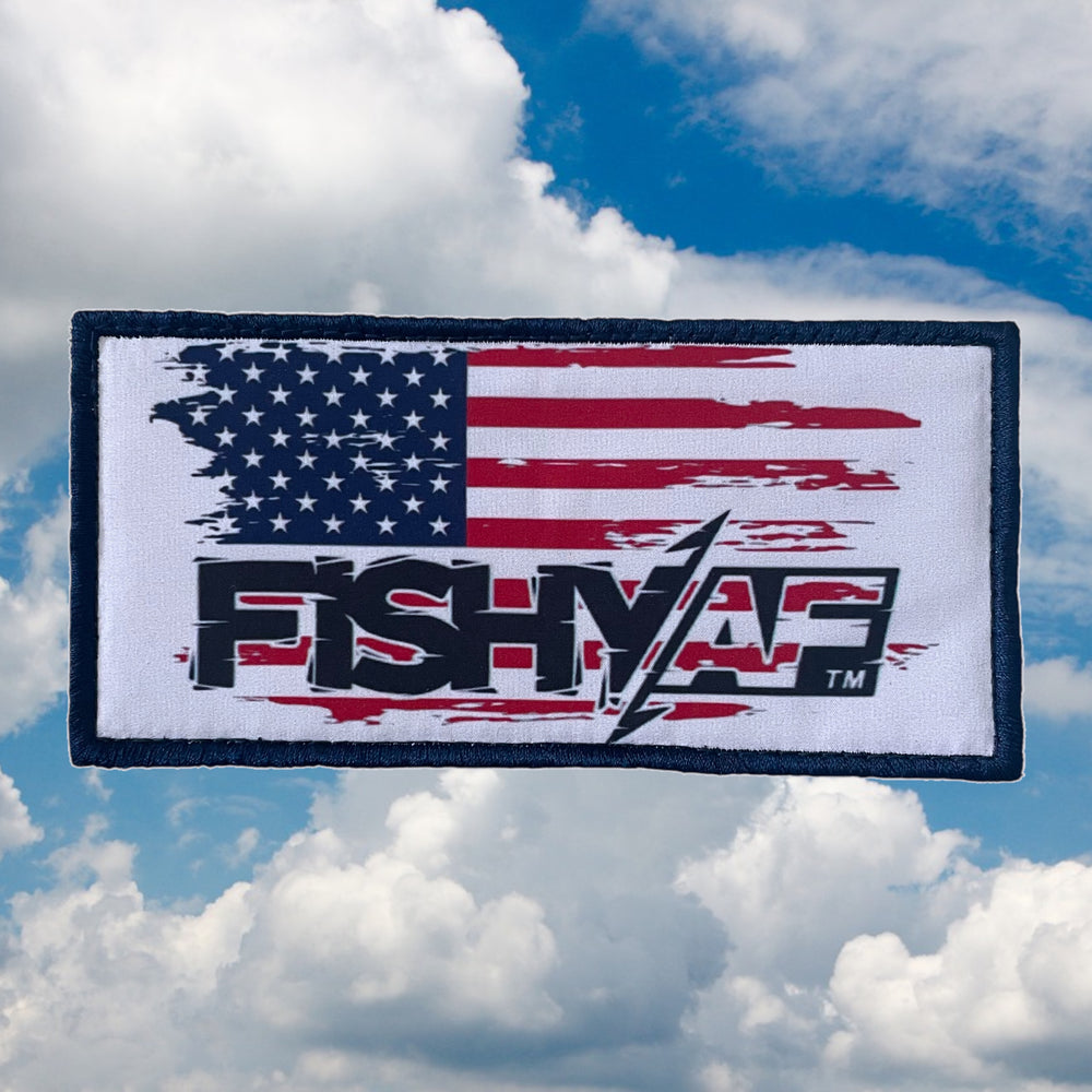 
                      
                        FishyAF Switchback Velcro Hook Patch - Flag
                      
                    