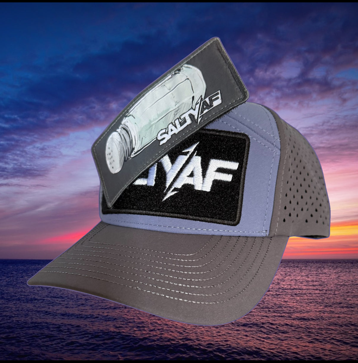 SaltyAF Elite Series Curved Switchback - Slate Blue