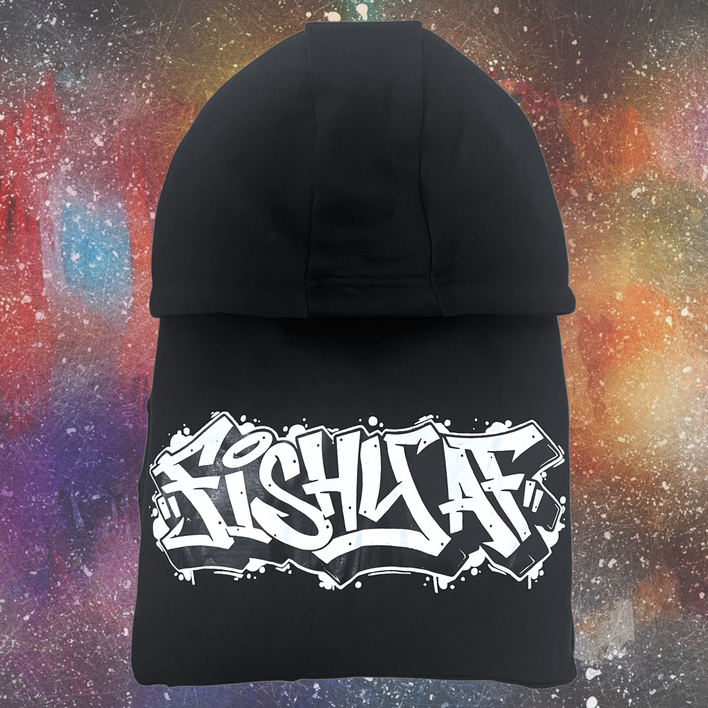 
                      
                        FishyAF Graffiti Hoodie - Black
                      
                    