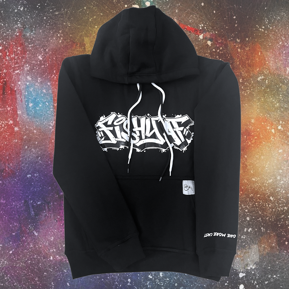 
                      
                        FishyAF Graffiti Hoodie - Black
                      
                    