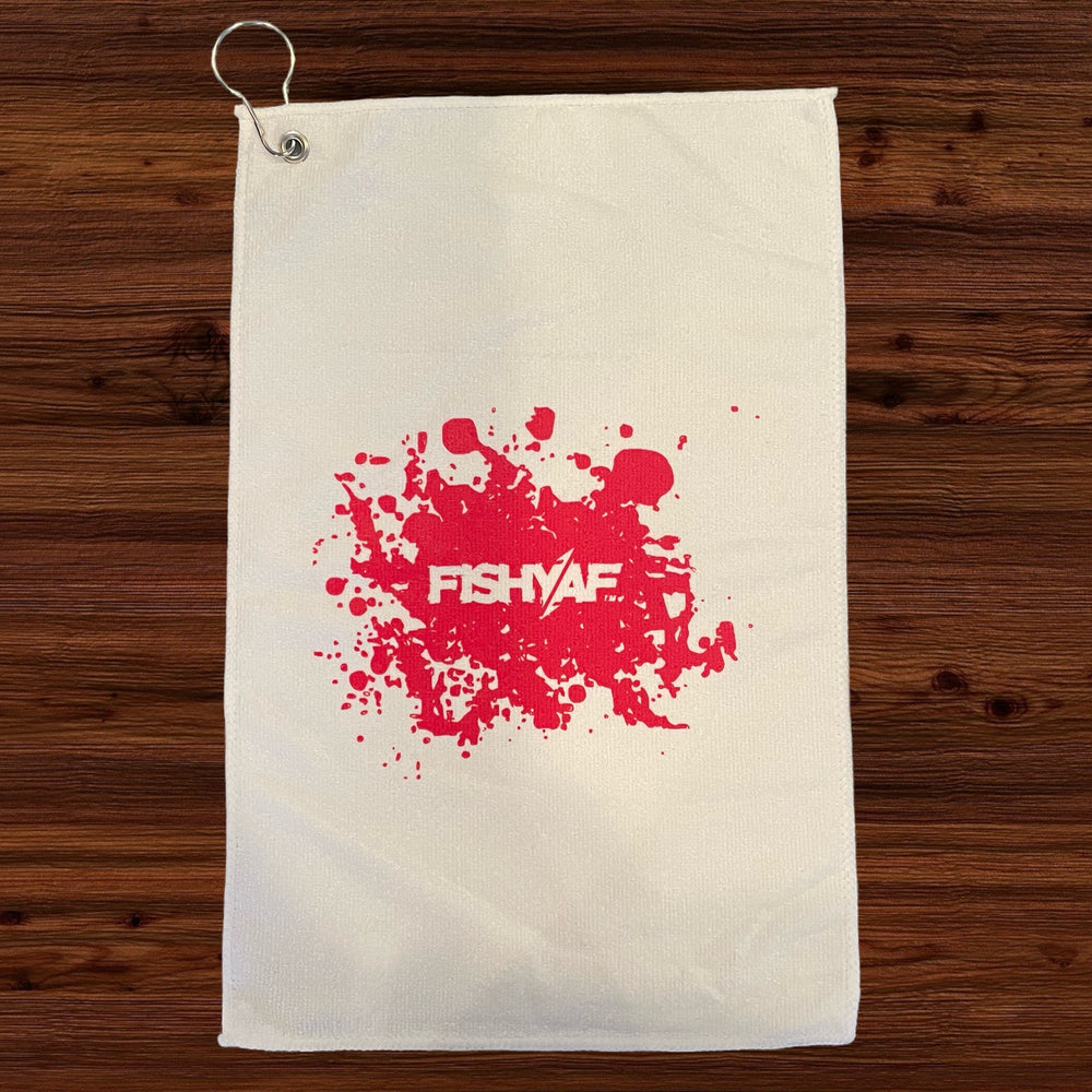 
                      
                        FishyAF Bait Towel - Blood Splatter
                      
                    