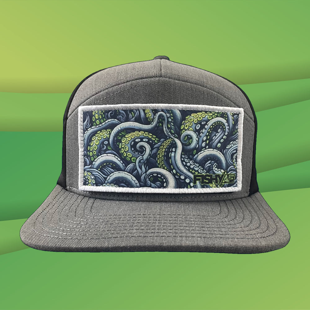 FishyAF Switchback Velcro Hook Patch - Tentacle