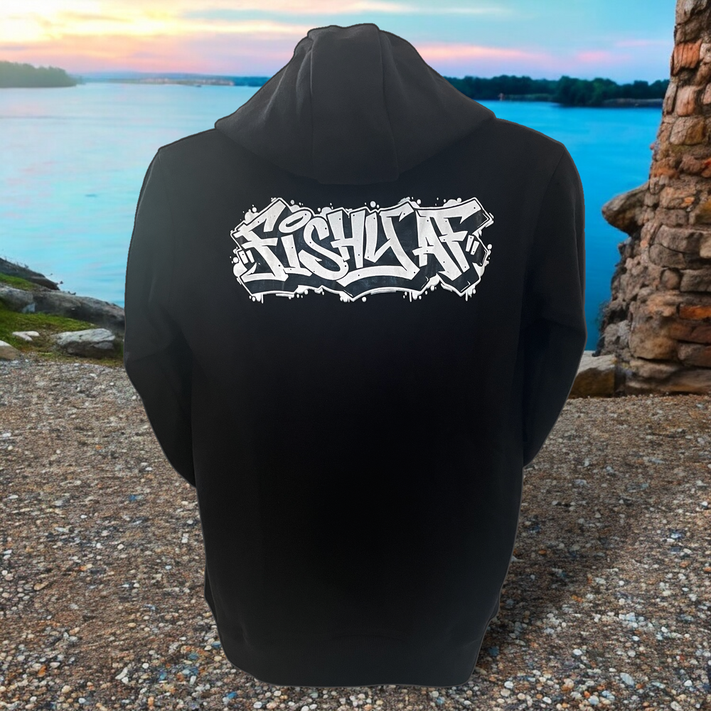 
                      
                        FishyAF Graffiti Hoodie - Black
                      
                    