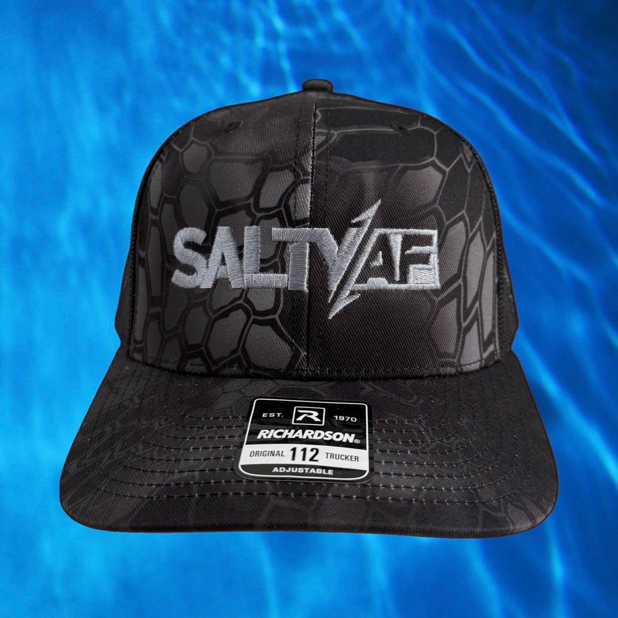 SaltyAF Logo Snapback - Kryptek