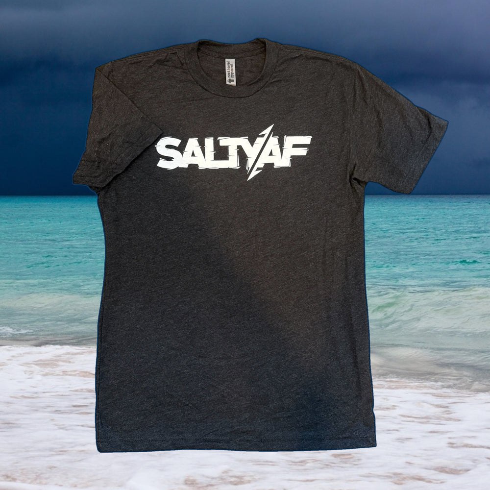
                      
                        SaltyAF Bold Logo Tee - Vintage Black
                      
                    
