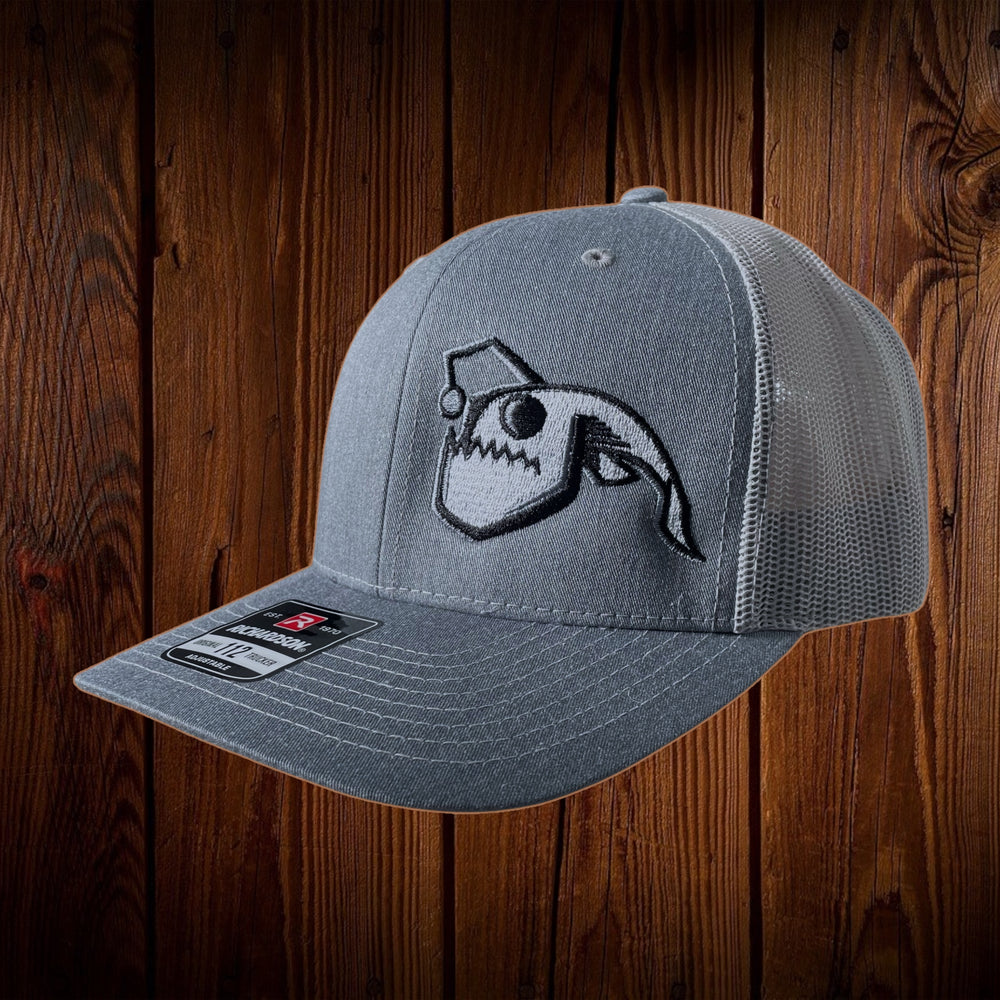 Angler Fish Snapback - Heather/Light Grey