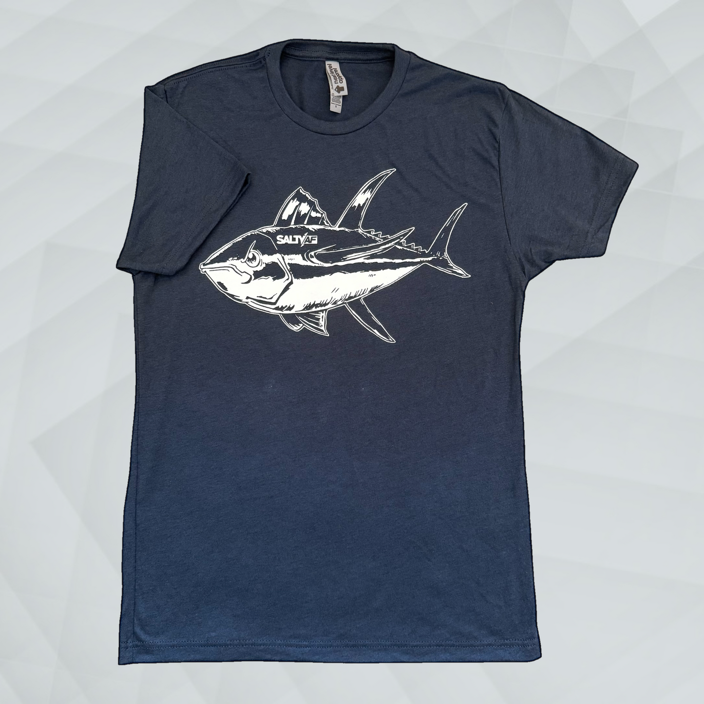 SaltyAF Angry Tuna Tee - Legion Blue
