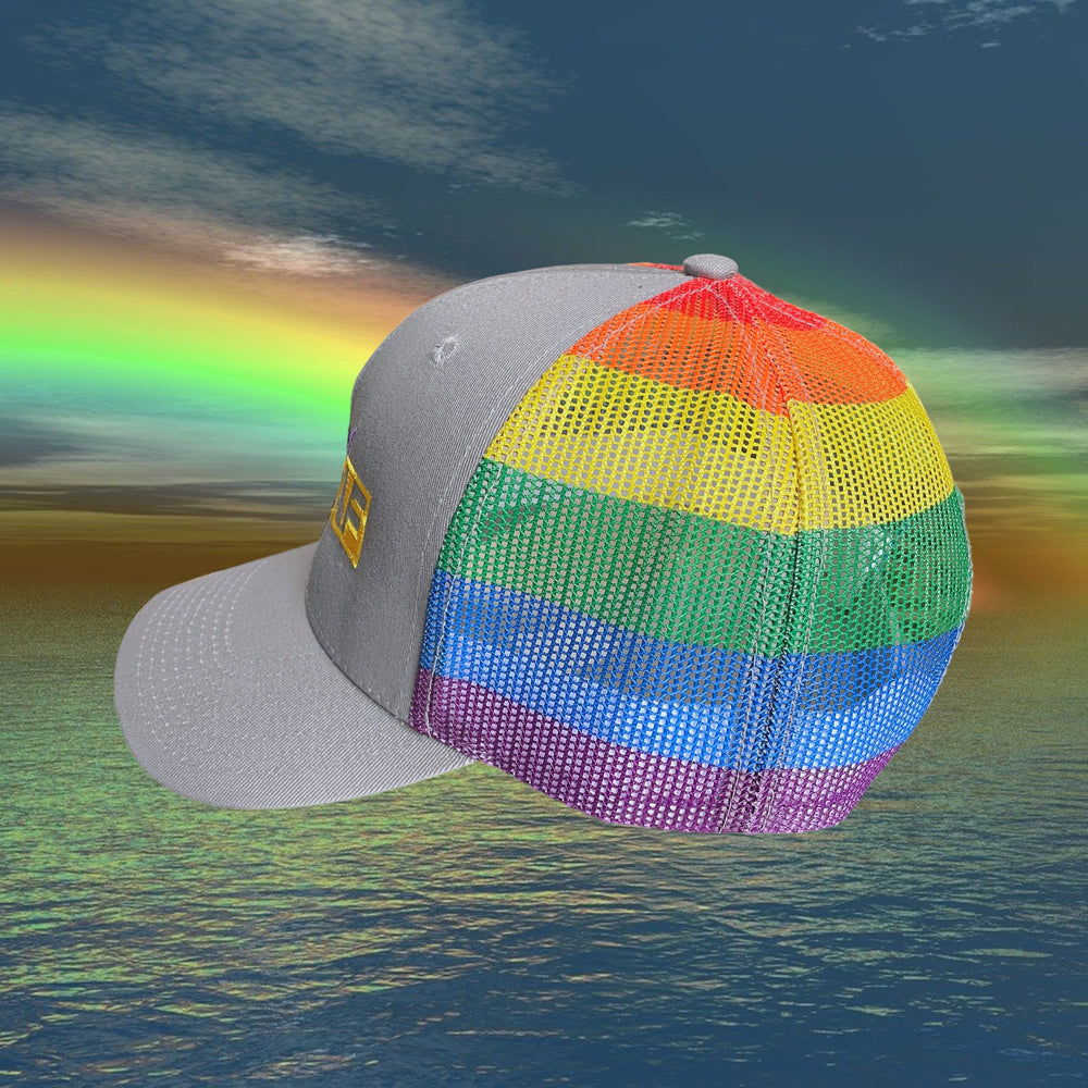 SaltyAF Logo Snapback - Rainbow