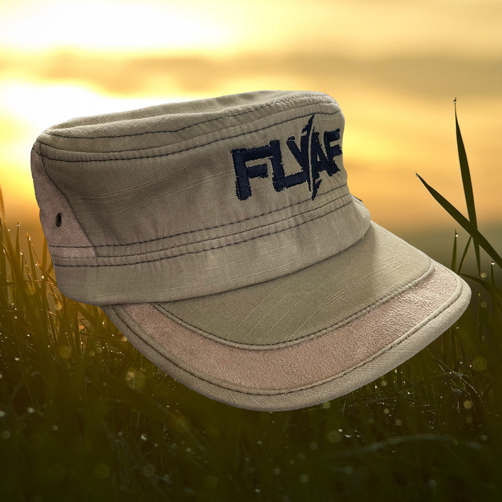 Ladies FlyAF Military Hat - Sand