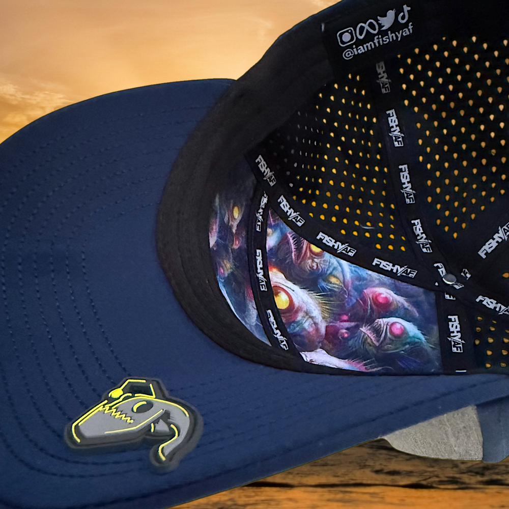 
                      
                        Angler Fish Elite Series Curved Snapback - Blue/Grey
                      
                    
