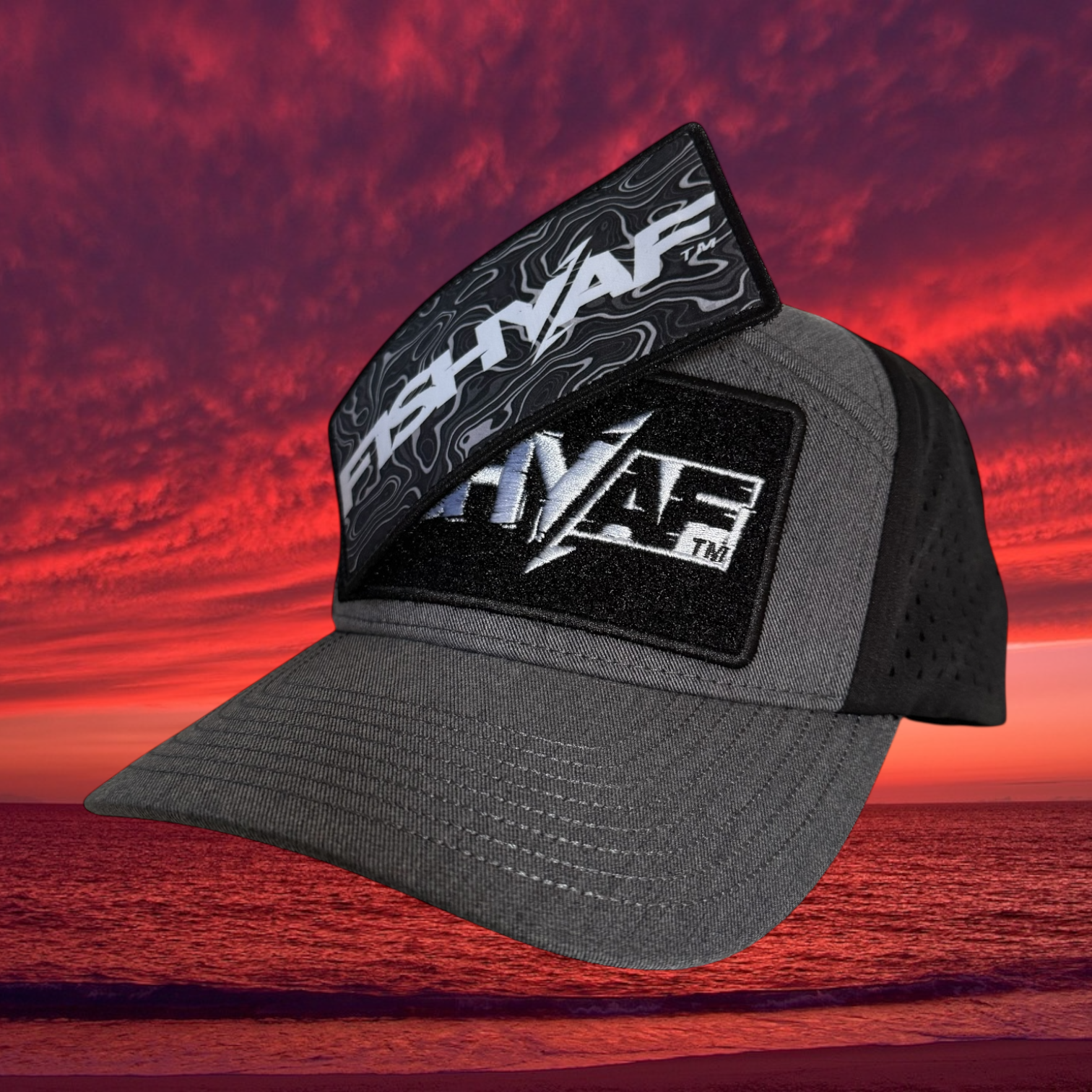 FishyAF Elite Series Curved Switchback - Black/Grey