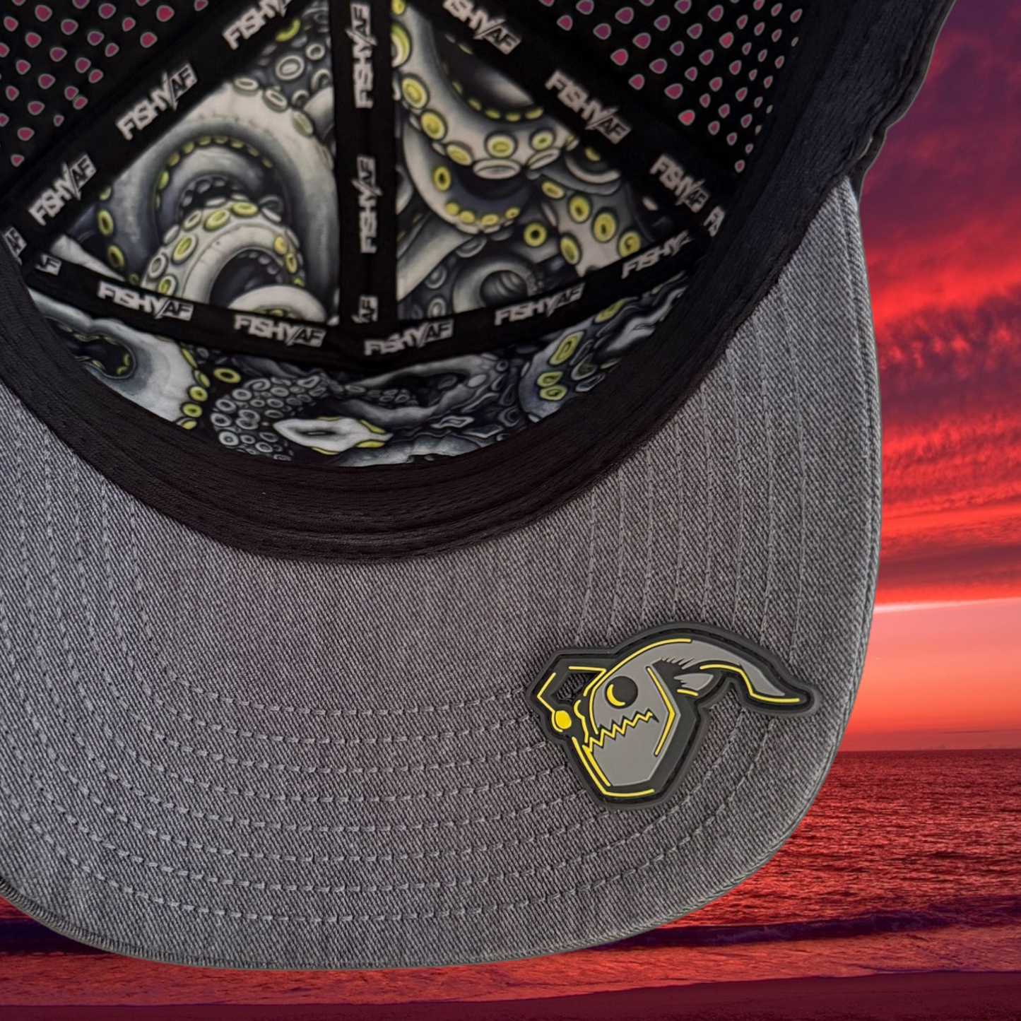 FishyAF Elite Series Curved Switchback - Black/Grey