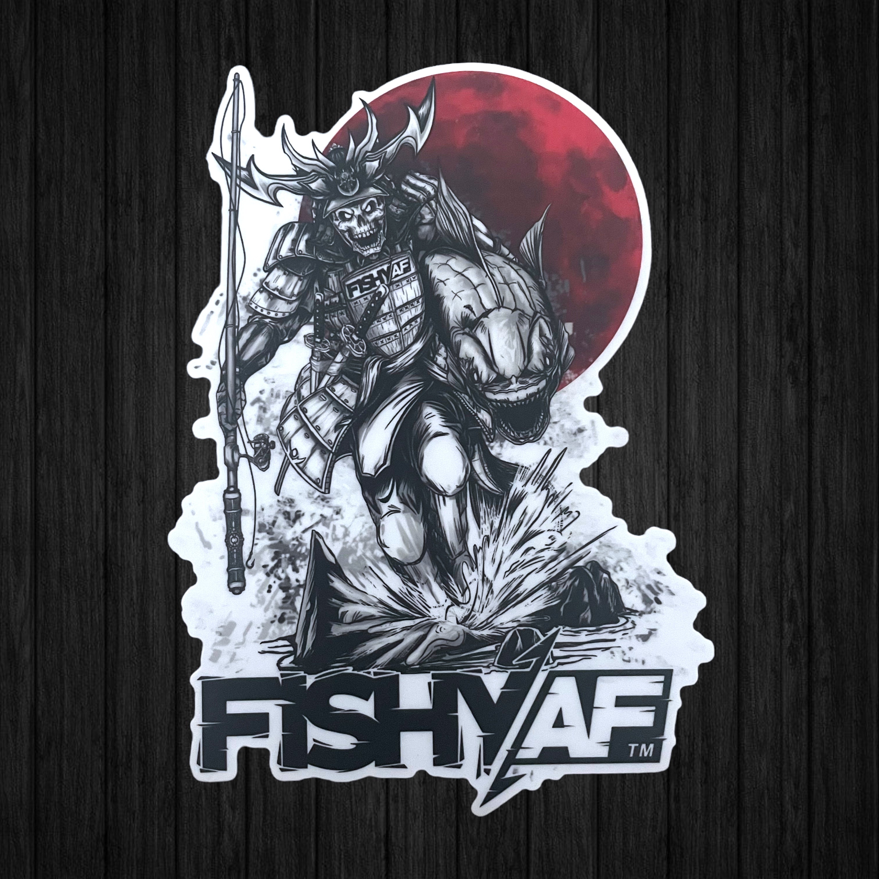 Fieldmaster Shogun Sticker 5” Shogun Sticker – FishyAF