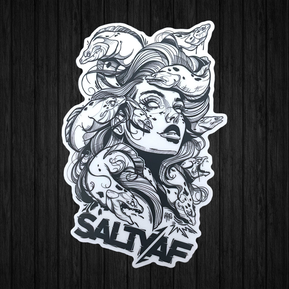 5” SaltyAF Siren Sticker