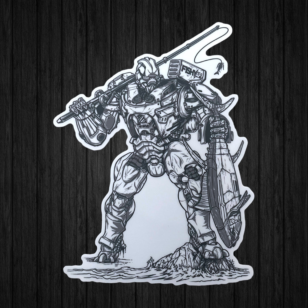 5” Robot Sticker