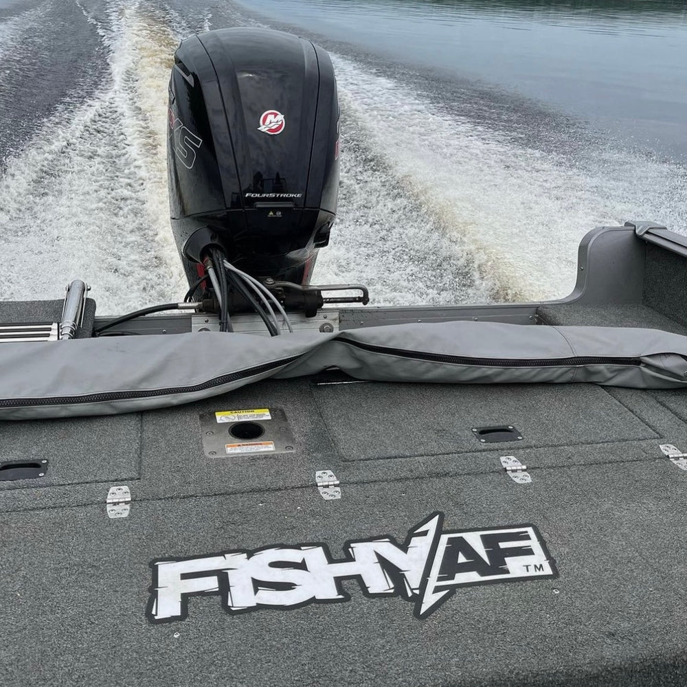 Fishyaf Logo Boat Carpet Decal 24