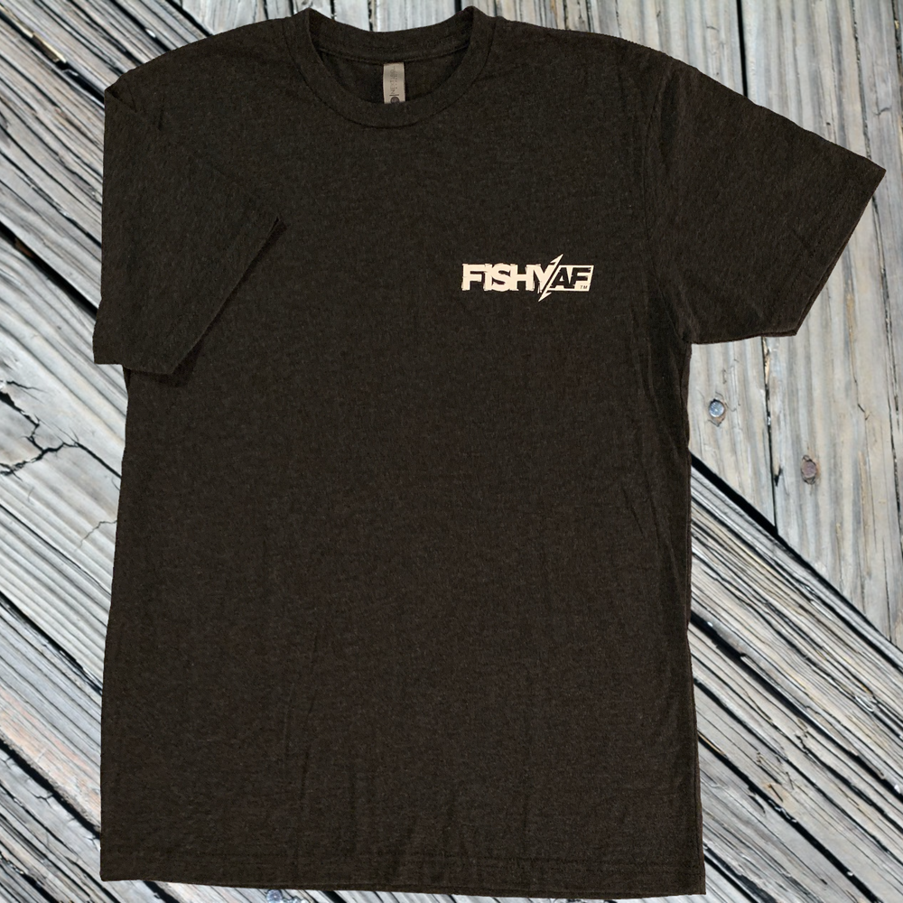 FishyAF Logo Tee - Dark Heather