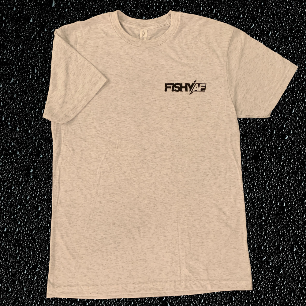 FishyAF Logo Tee - Light Heather