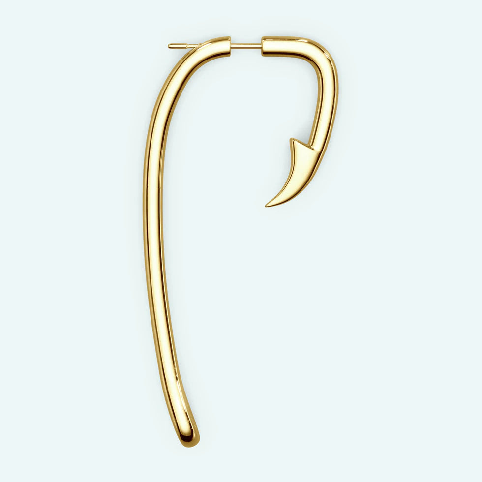 WESTERN Horse Fish Hook Earrings For Women / AZERSW865-AST