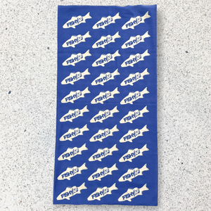 FishyAF Neck Gaiter - Blue Silhouette