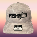 FishyAF Logo Snapback - Smoke/Black