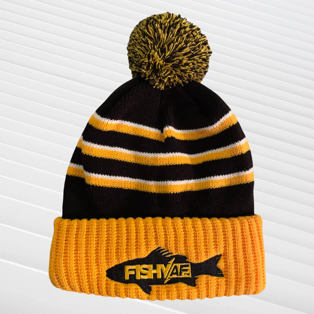 Silhouette Winter Hat - Yellow