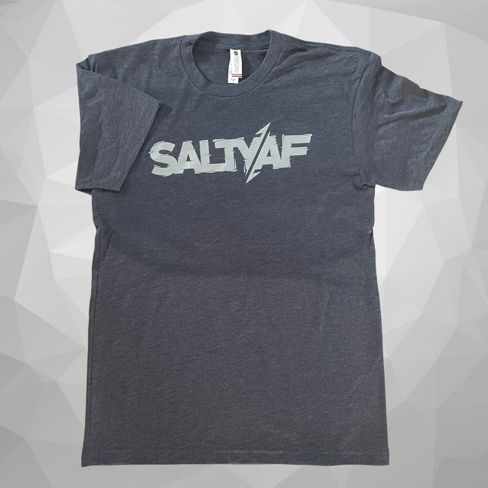 SaltyAF Bold Logo Tee - Vintage Navy