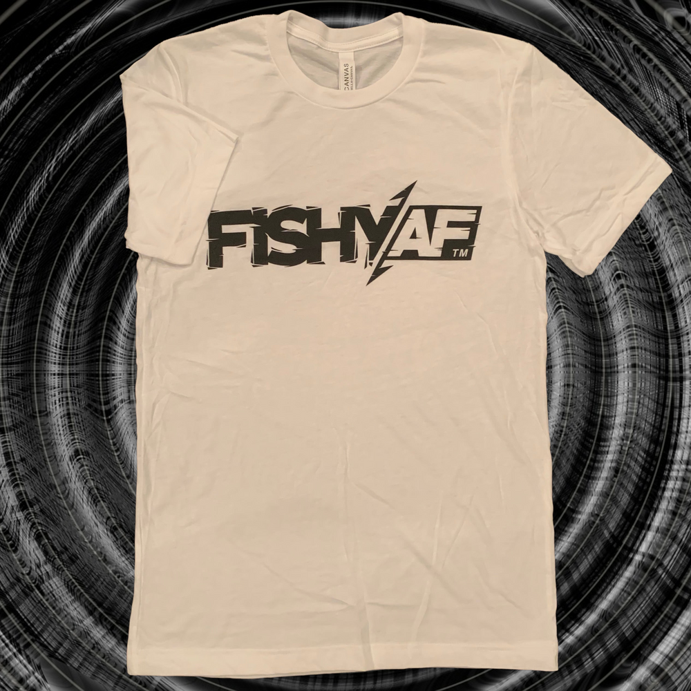 FishyAF Bold Logo Tee - White