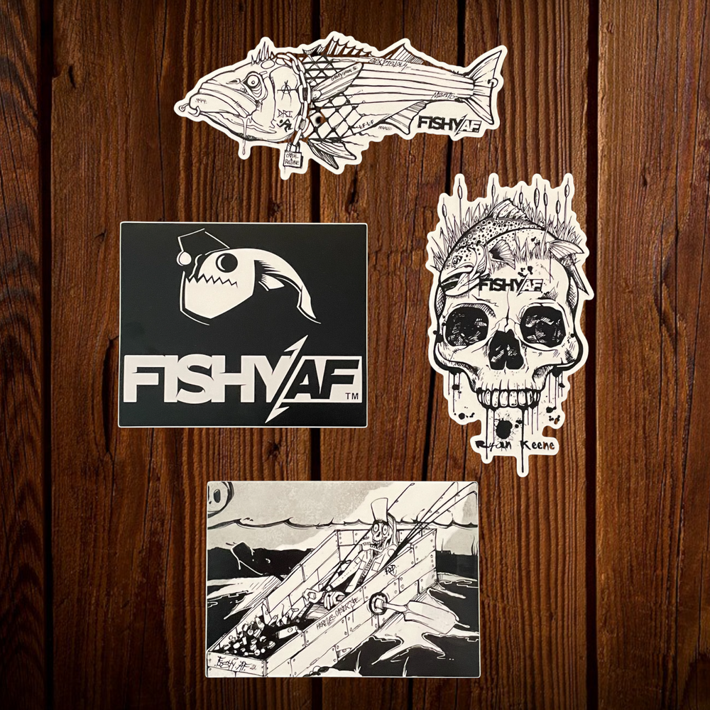 Artist Series Sticker Set – FishyAF