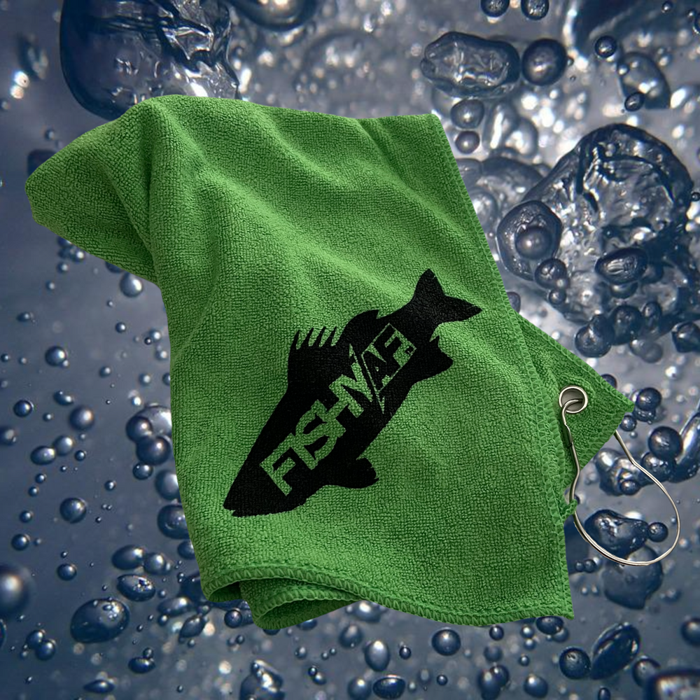 FishyAF Bait Towel - Kelly Green