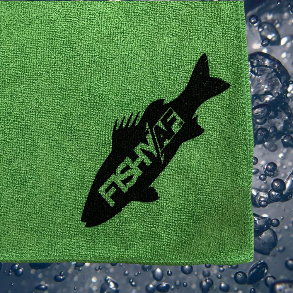 
                      
                        FishyAF Bait Towel - Kelly Green
                      
                    