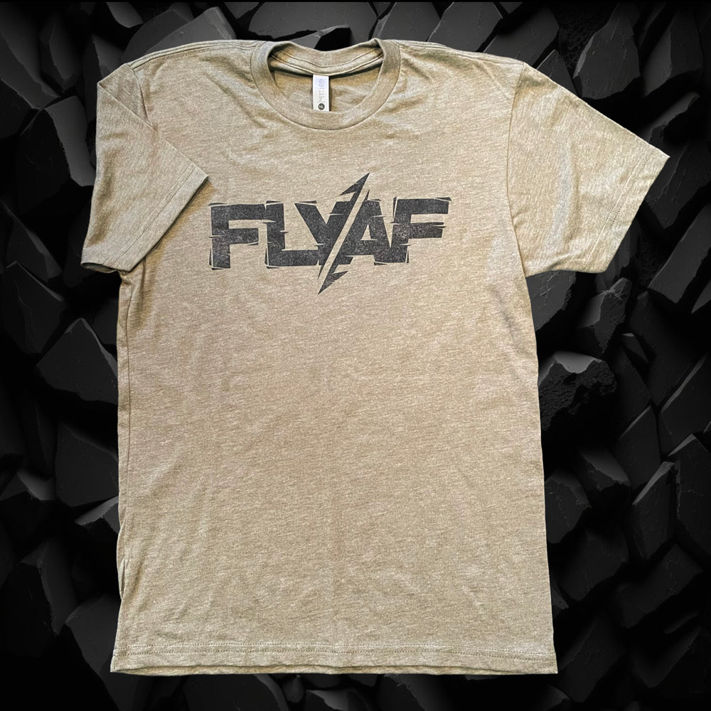 FlyAF Bold Logo Tee - Military Green