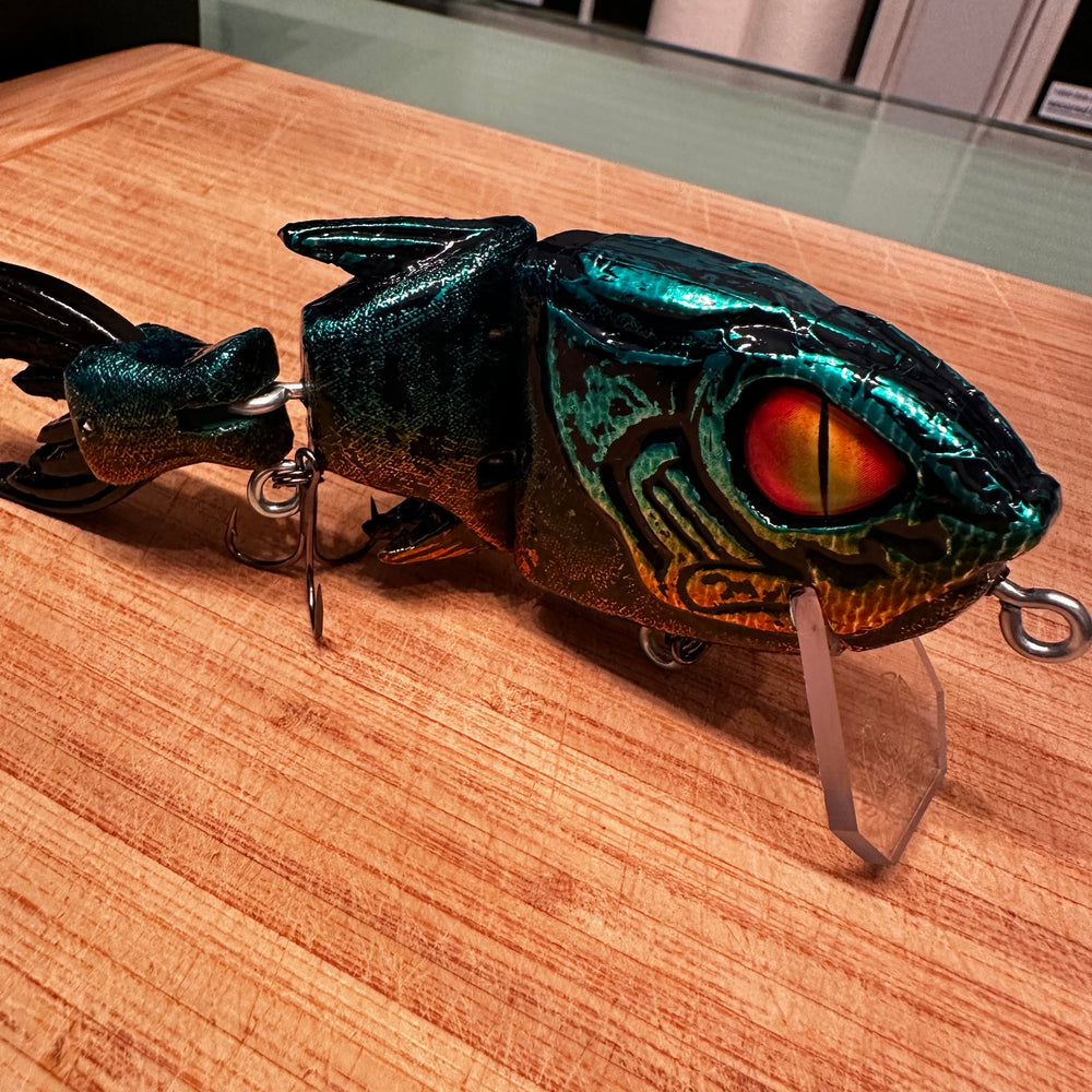 Slayer Shad by Killer Instinct - Green Orange