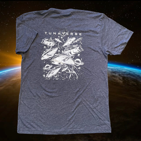 Tunaverse Tee - Vintage Navy