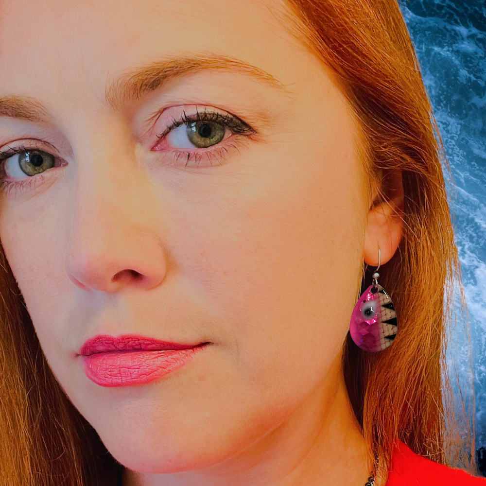 
                      
                        Spinner Blade Earrings - Cosmoid Pink
                      
                    
