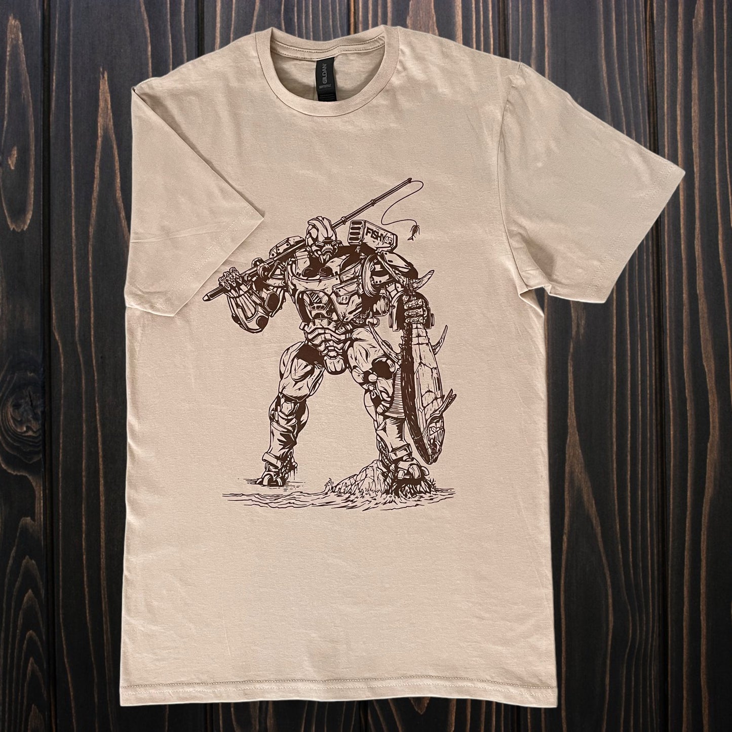 Robot Tee - Sand