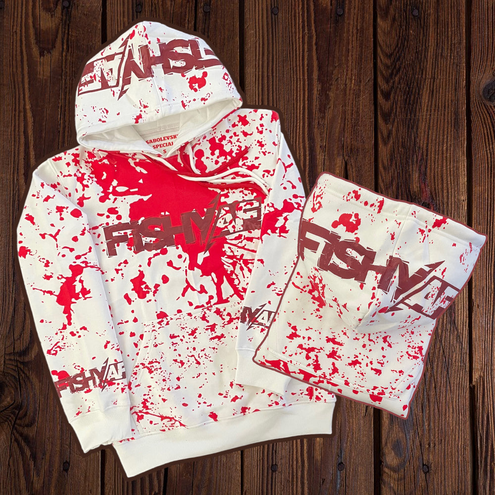 "Sabolevski Special" Blood Splatter Hoodie